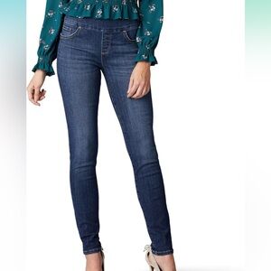 Lee Women's Sculpting Slim Fit Skinny Leg Pull on Jean Midrise Size 8